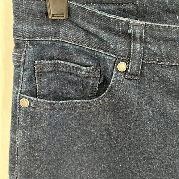 Buffalo David Bitton Francesca Mid-Rise Skinny Stretch Dark Wash Jeans Size 6 - Picture 6 of 16
